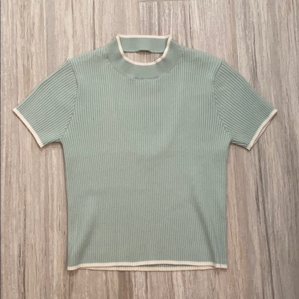 top with cut-out on back from shein
